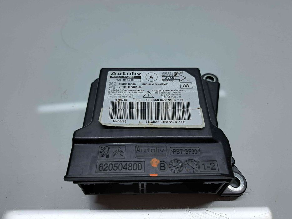 Calculator airbag Peugeot Partner (II) [Fabr 2008-2018] 9803916880 1.6