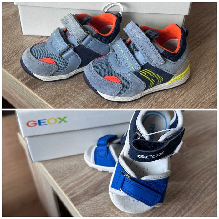 Бебешки обувки Geox, размер 19 и 20