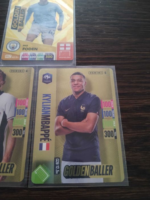 Карти Panini golden baller + други