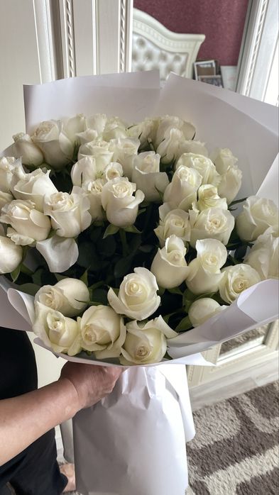 Цветы.Белые роза