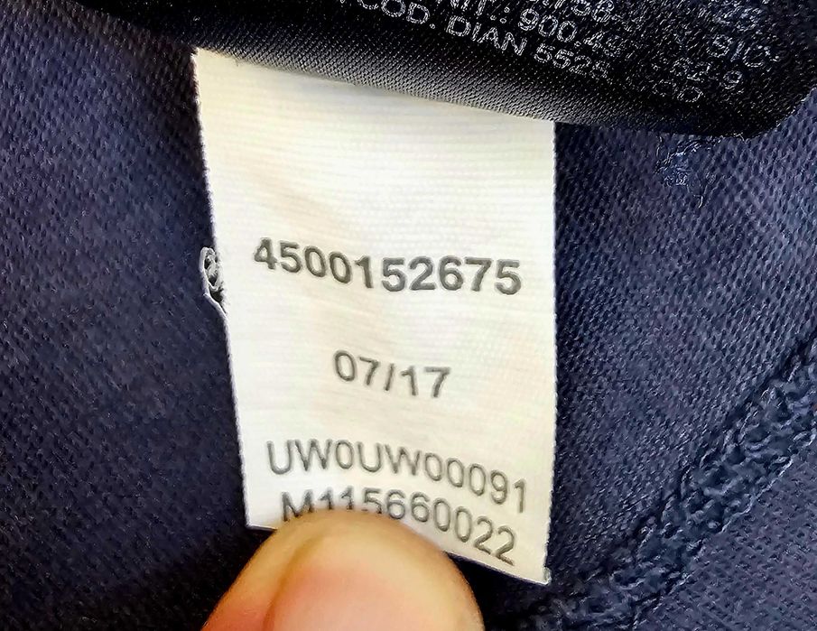 Tricou Tommy Hilfiger- bumbac organic -navy  Mărimea L