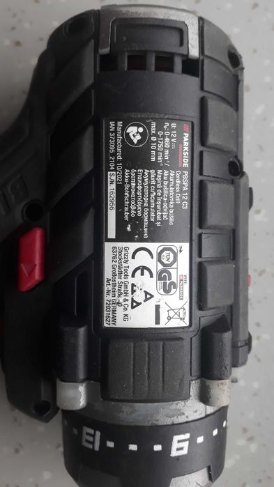 Безчетков винтоверт Parkside performance