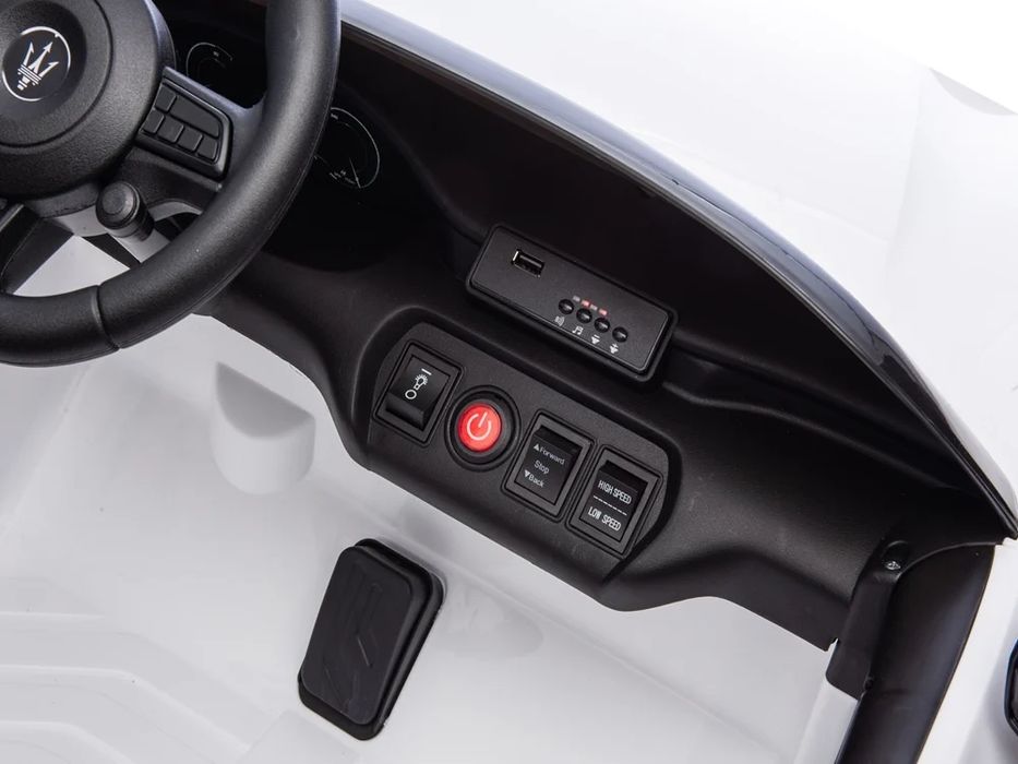Maserati granturismo folgore 12v – детска акумулаторна кола, двуместна