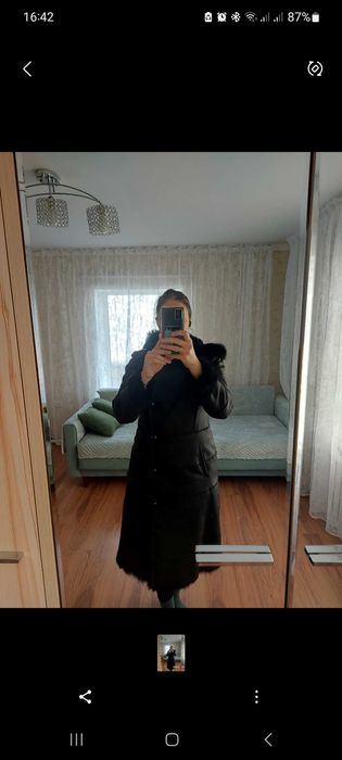 Продам дублёнку.Коза. В идеальном состоянии