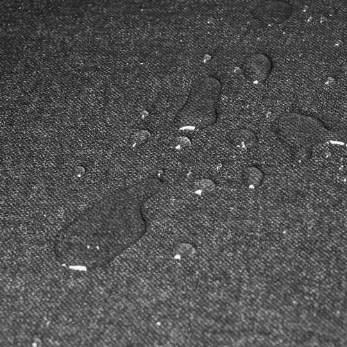 Сгъваем текстилен гардероб с 14 рафта и 2 закачалки 170х170х42см Черен