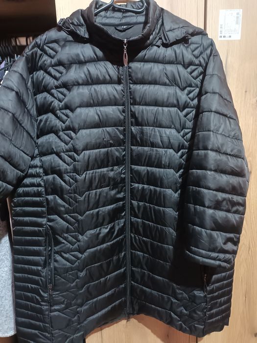 Дълго зимно яке  с качулка