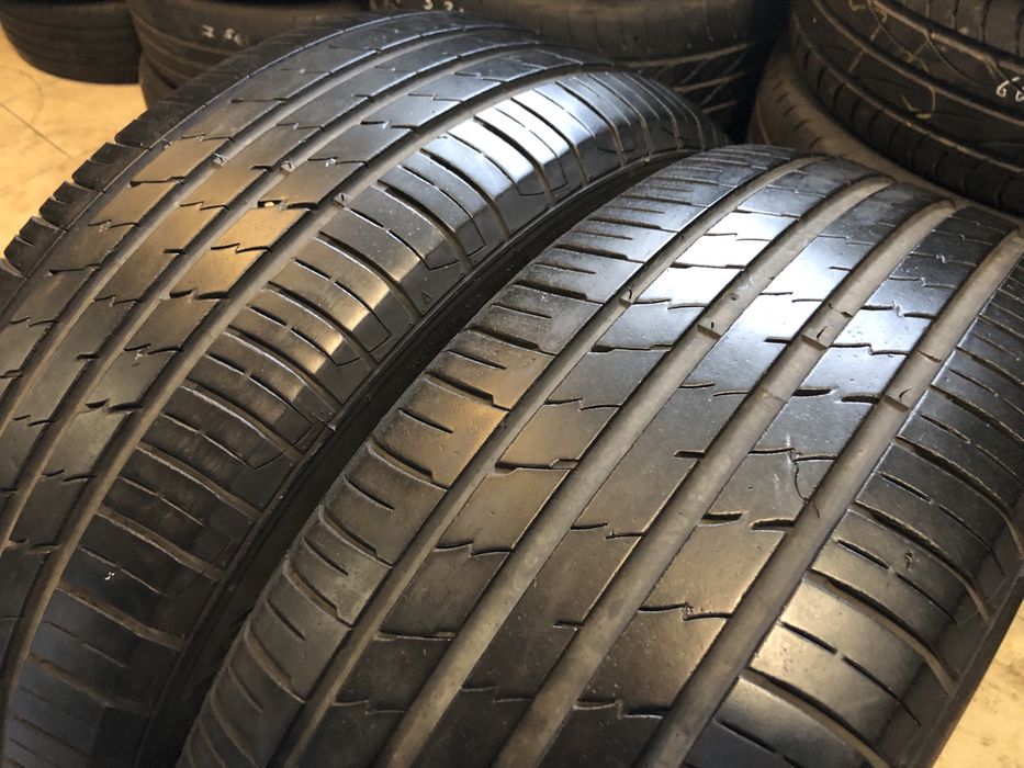 255/55/18 пара шин б/у из Германии