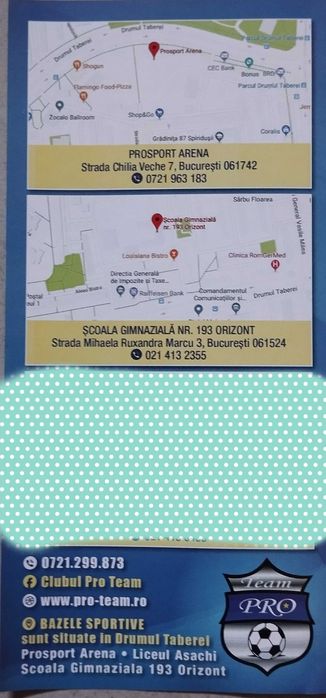 Selecție Fotbal pentru toți