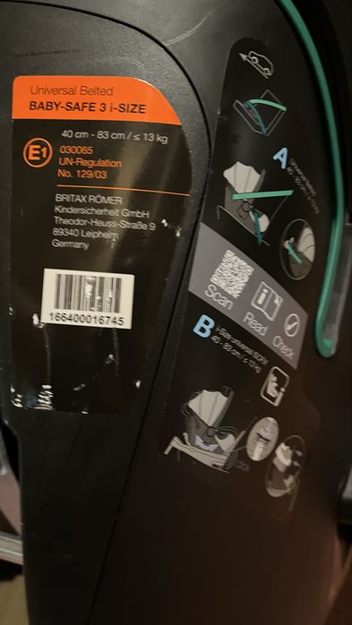 Vand scoica auto Britax Romer