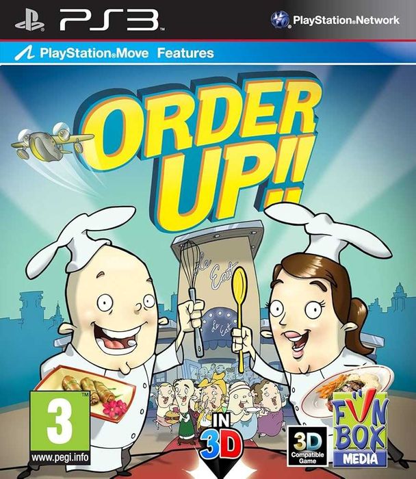 Order Up!! PS3 Playstation 3 ПС3 без корица