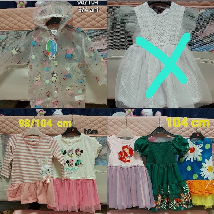 Hainute fetite 98/104 cm