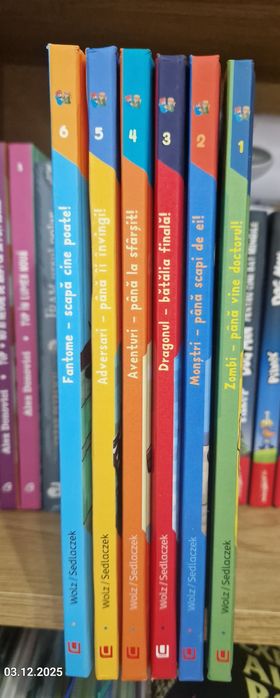 Carti Minecraft vol 1-6