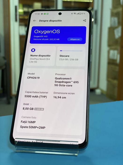 OnePlus Nord CE4 Lite 5G 256GB, Garantie 12 luni | Lensun