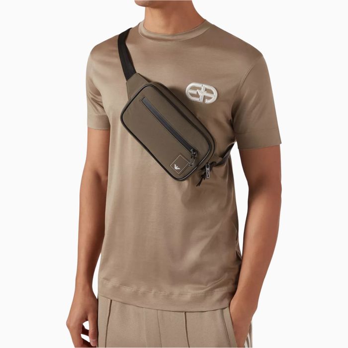 Оригинална мъжка чанта за кръст Emporio Armani EM000088 AF13841 U6299