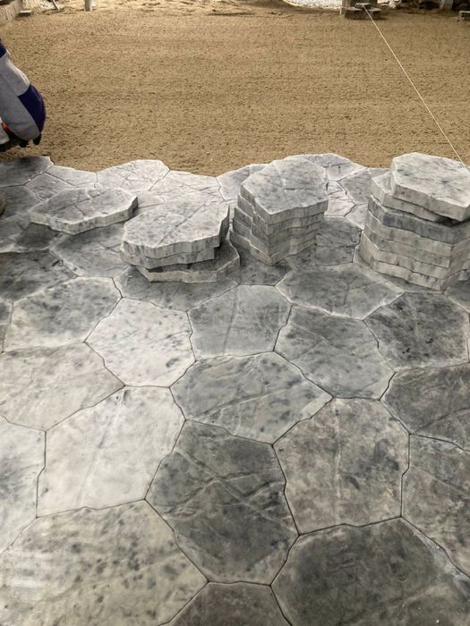 Укладка брусчатки