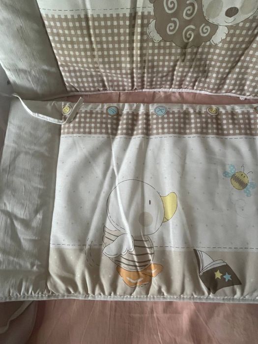 Бортики для детской кроватки