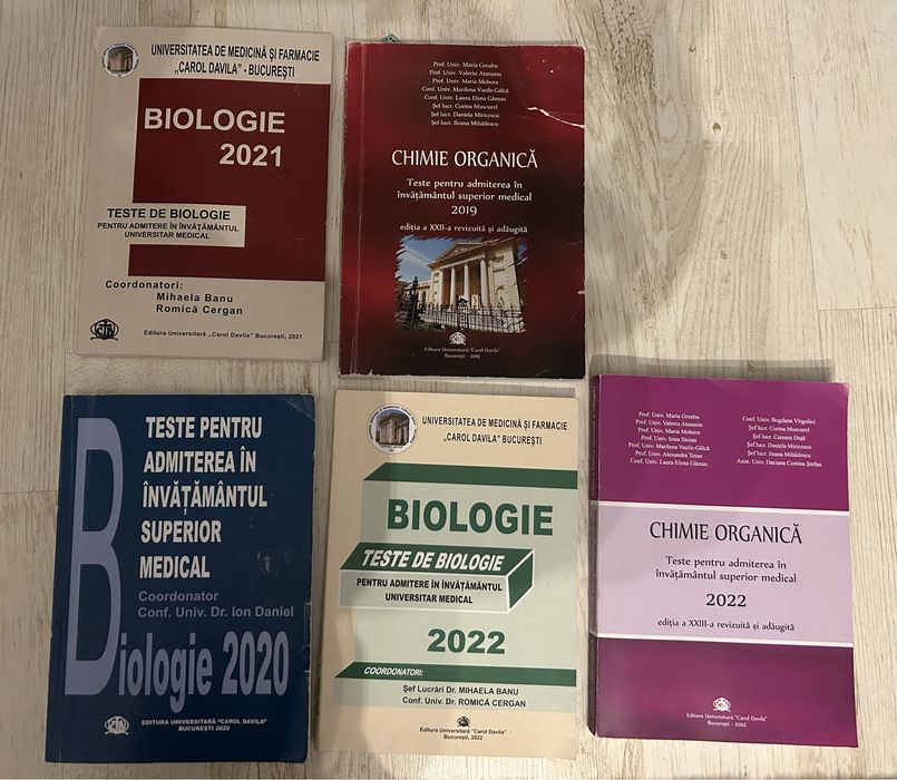 Carti admitere medicina