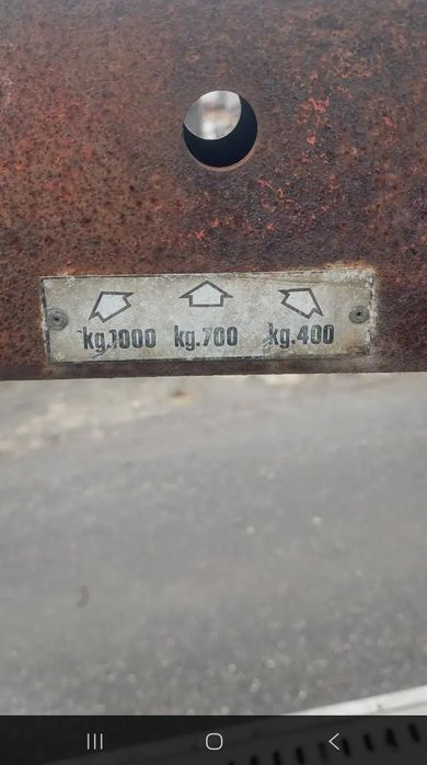 Girafa în stare perfectă de ridicare 1000kg