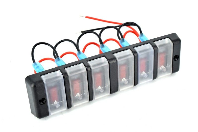 Panou 6 intrerupatore 12V