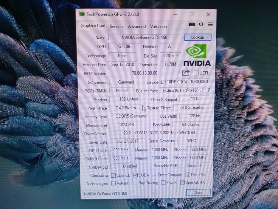 Компьютер i3\GTS450\8GB\500HDD