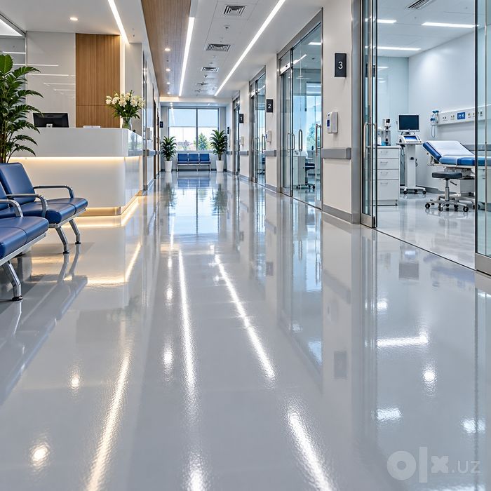 Epoxy защитный пол для производства — эпоксидная система по бетону