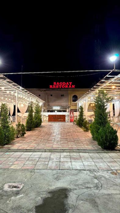 Продается готовый ресторан с террасой,1300 кв.м , Горгаз(Бухара сити)