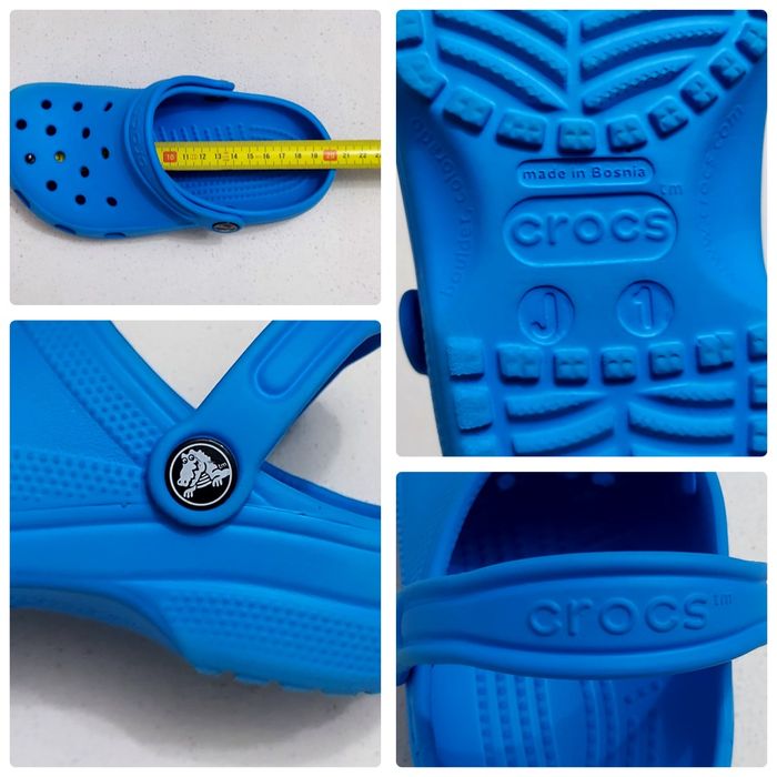 Saboți CROCS Classic Clogs, sandale, papuci plajă, mărimea J1 sau Nr. 32-33 EU unisex