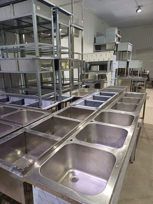 Бу нейтральное оборудование, стол нержавейка, ванна моечная,сушилки