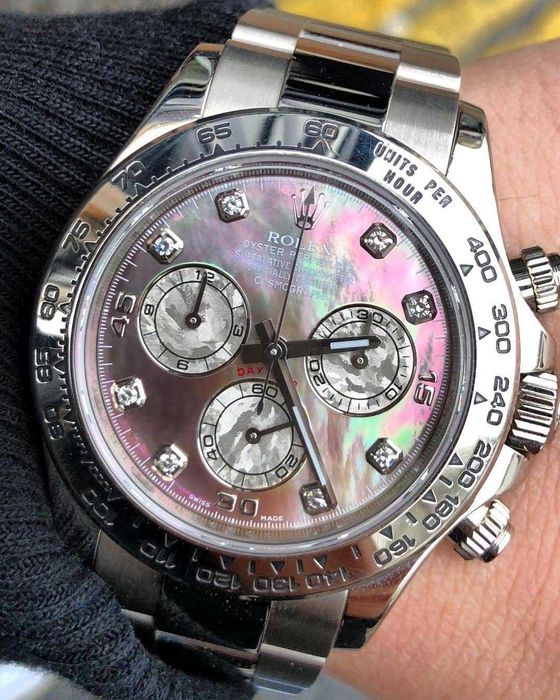 rolex daytona mother of Pearl