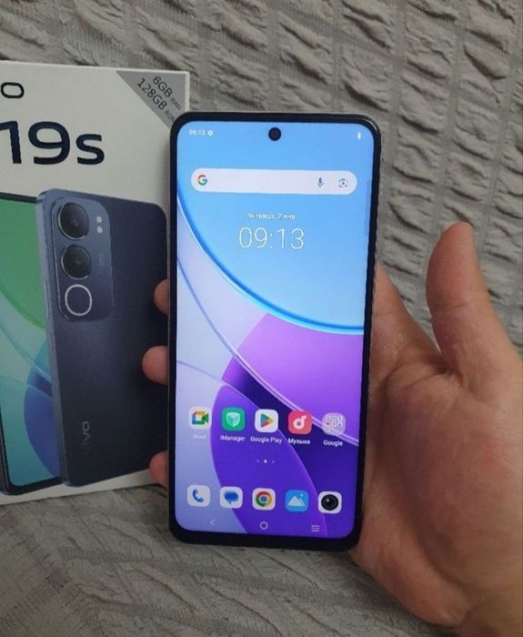 Vivo Y19S 12/128GB Silver Igravoy Karobka Original Sastayani Yaxshi