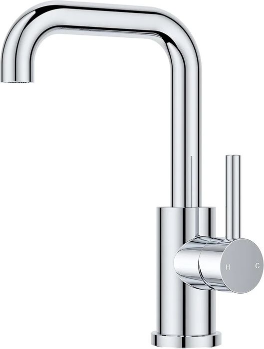 FORIOUS Смесител за баня, висок, въртящ се на 360°