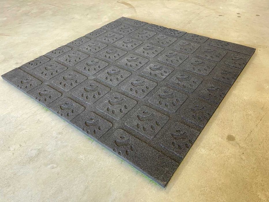 Фитнес Настилка Изкуствена Трева – Плоча 98 x 98 см, 20 мм, Настилки