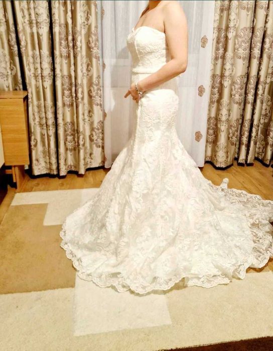 Rochie de mireasa Evergreen, mar Xs/s si chiar M micut