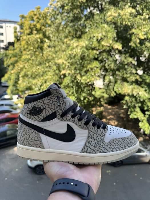 Air Jordan 1 Retro High OG White Cement