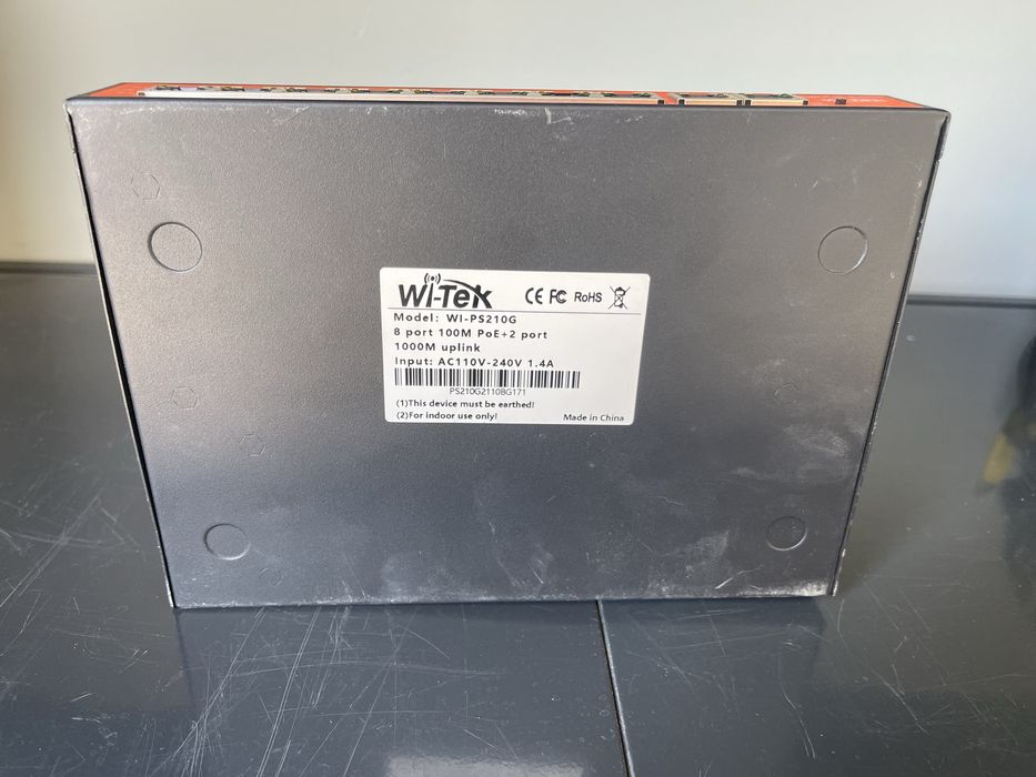 Пач панел и poe switch Witek