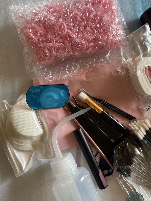 Set gene, lash shampoo, lash remover, etc.