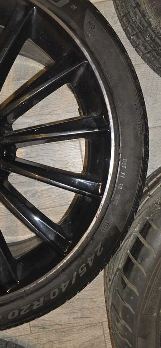 Set Jante 20 originale Mercedes S W222 C217 A217 AMG 8,5j 9,5j Negru