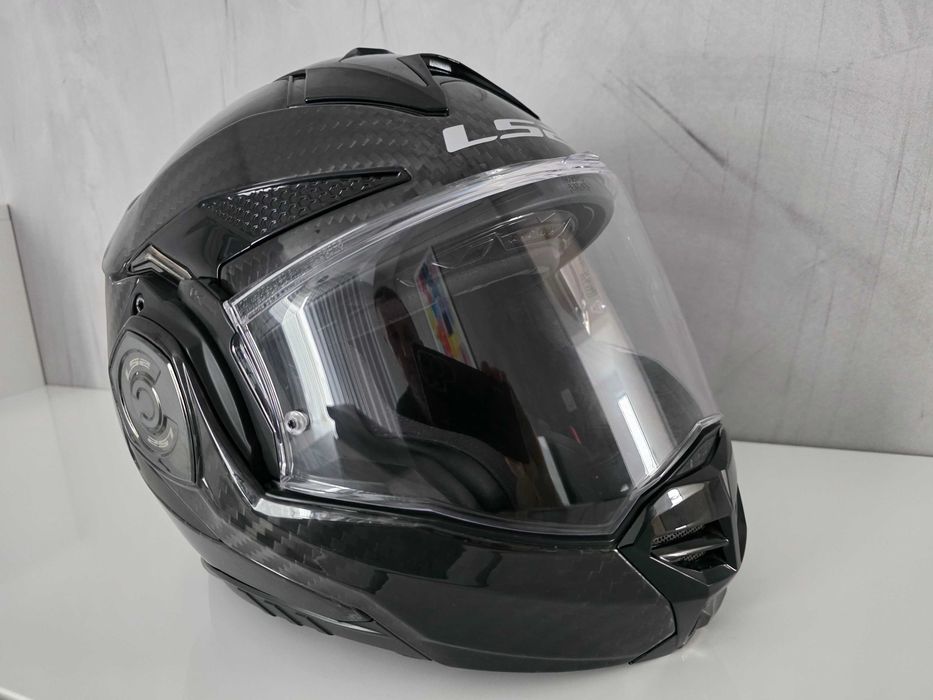 Casca moto Carbon LS2 Advant x FF901 Black Edition