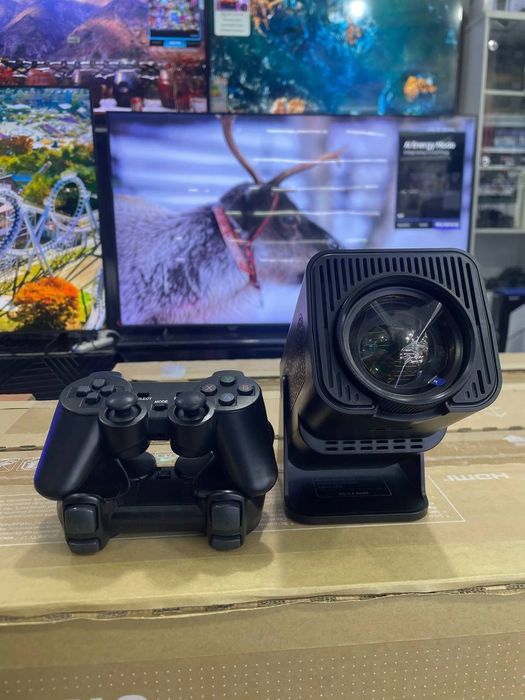 Проектор для домашнего кинотеатра UNIC HY320 GAME игровой, Android, пр