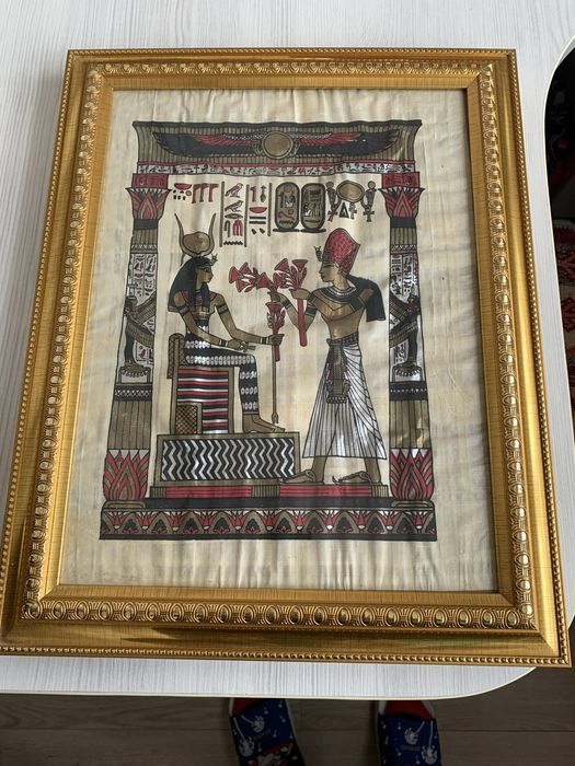 Папирус в рамке египет