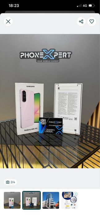 Vand samsung A56 sigilat roz pal