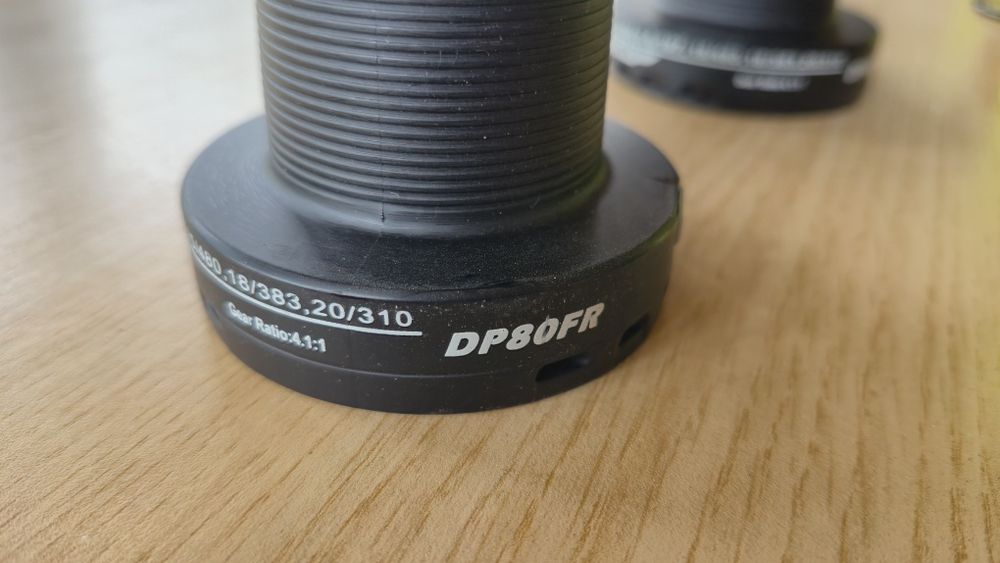 Set 3 Mulinete Aviator DP80FR + tamburi de rezerva