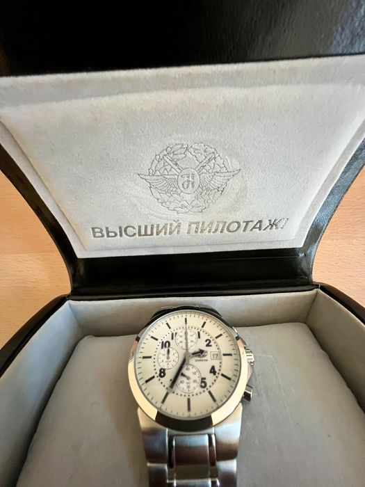 Мъжки хронограф с кутия