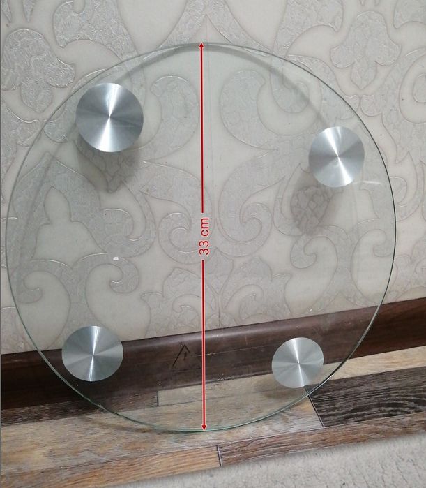 Стекло толстое чёрный