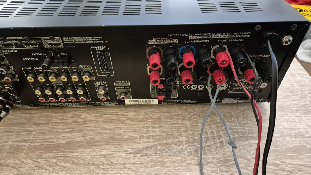 Receiver Home Cinema Onkyo TX-SR508 7.1 HDMI + telecomanda