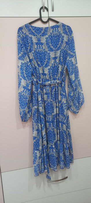 Рокля, нова, дължина под коляното, универсален размер, мода Италия