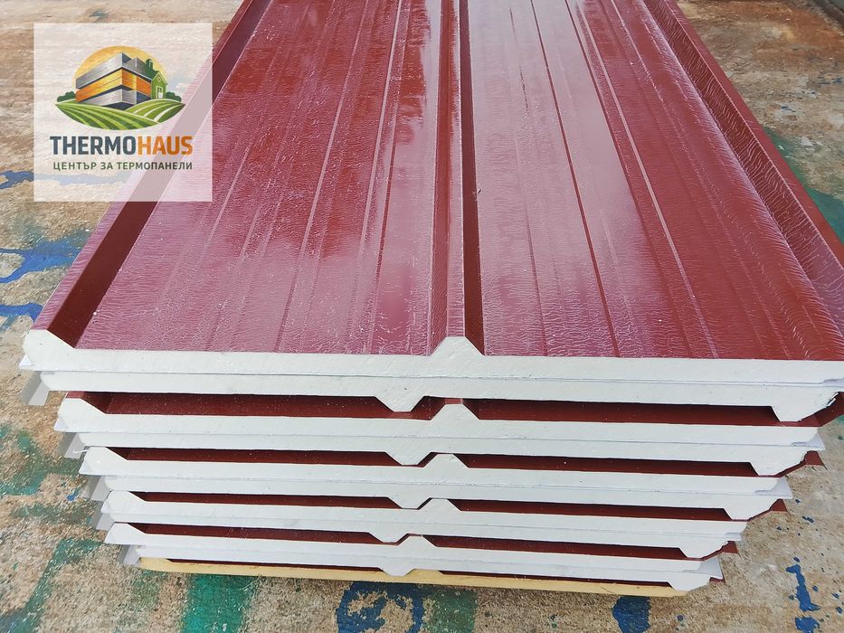Сандвич панели, на склад, покривни, стенни, ThermoHaus - център за термопанели
