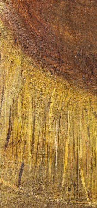 Tablou decorativ modern pe lemn cu motive tribale 6