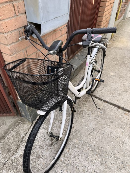 Bicicleta dama alba