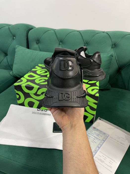 Adidasi Dolce Gabbana piele naturala Full Box